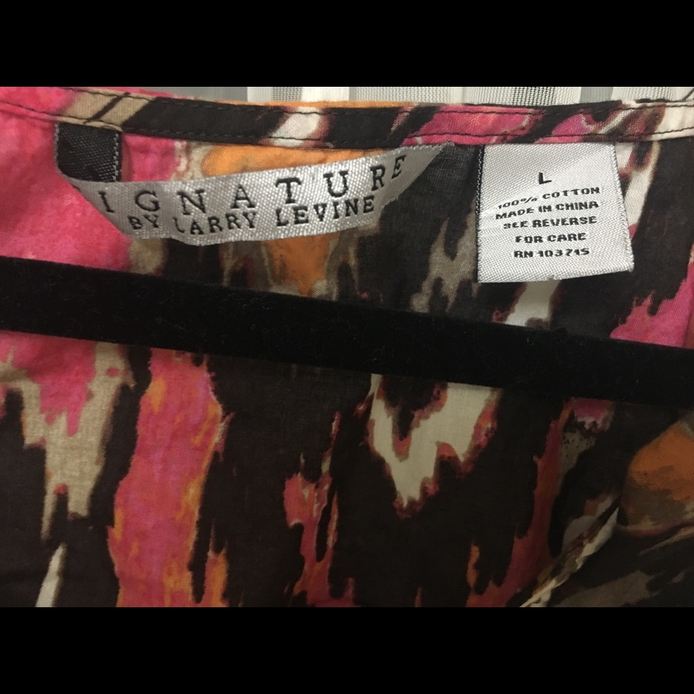 Multicolor Bohemian-Style Ruffle Tank Top - Picture 3 of 3